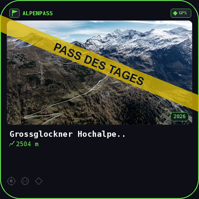 Grossglockner Hochalpenstrasse