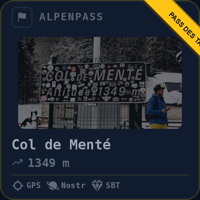 Col de Menté