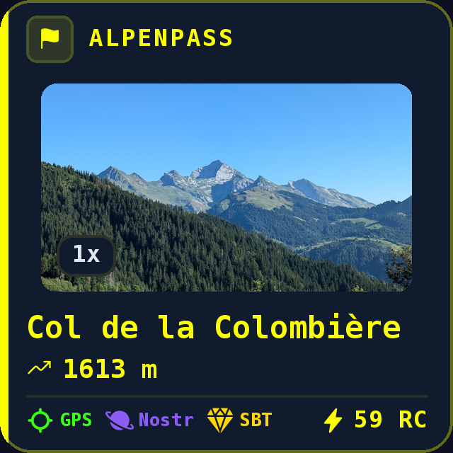 Col de la Colombière